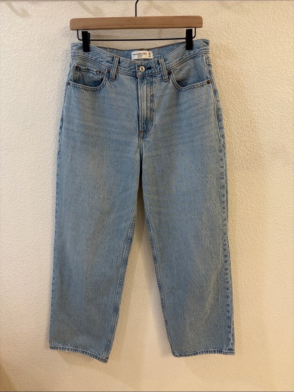 Abercrombie & Fitch Light Blue Straight Leg Jeans